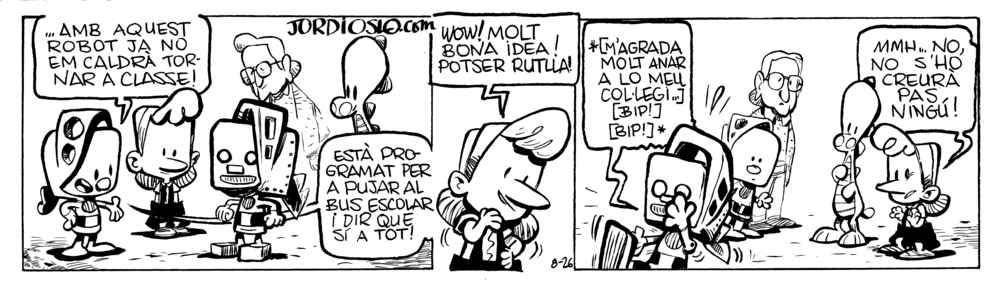 Robot per anar a classe 